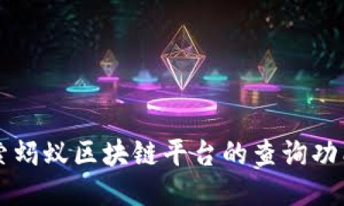 深入探索蚂蚁区块链平台的查询功能与应用